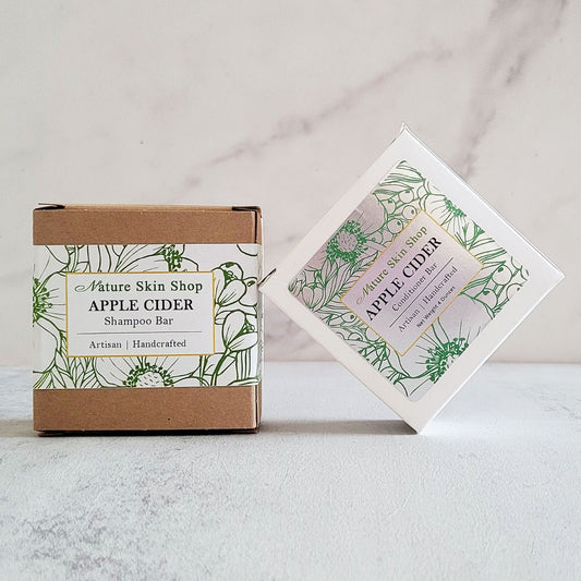 Apple Cider Shampoo & Conditioner Bar (Combo Set)-0